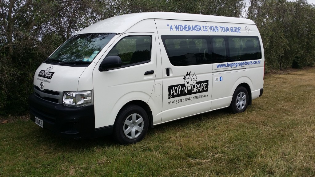 Wine tasting van