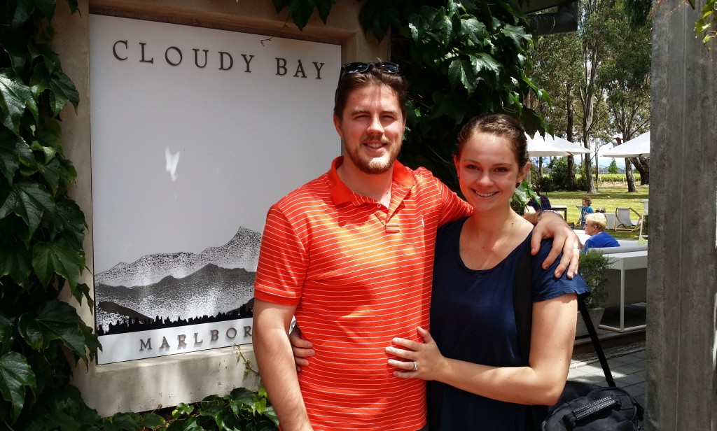 A Sunny Day at Cloudy Bay Winery in New Zealand's South Island