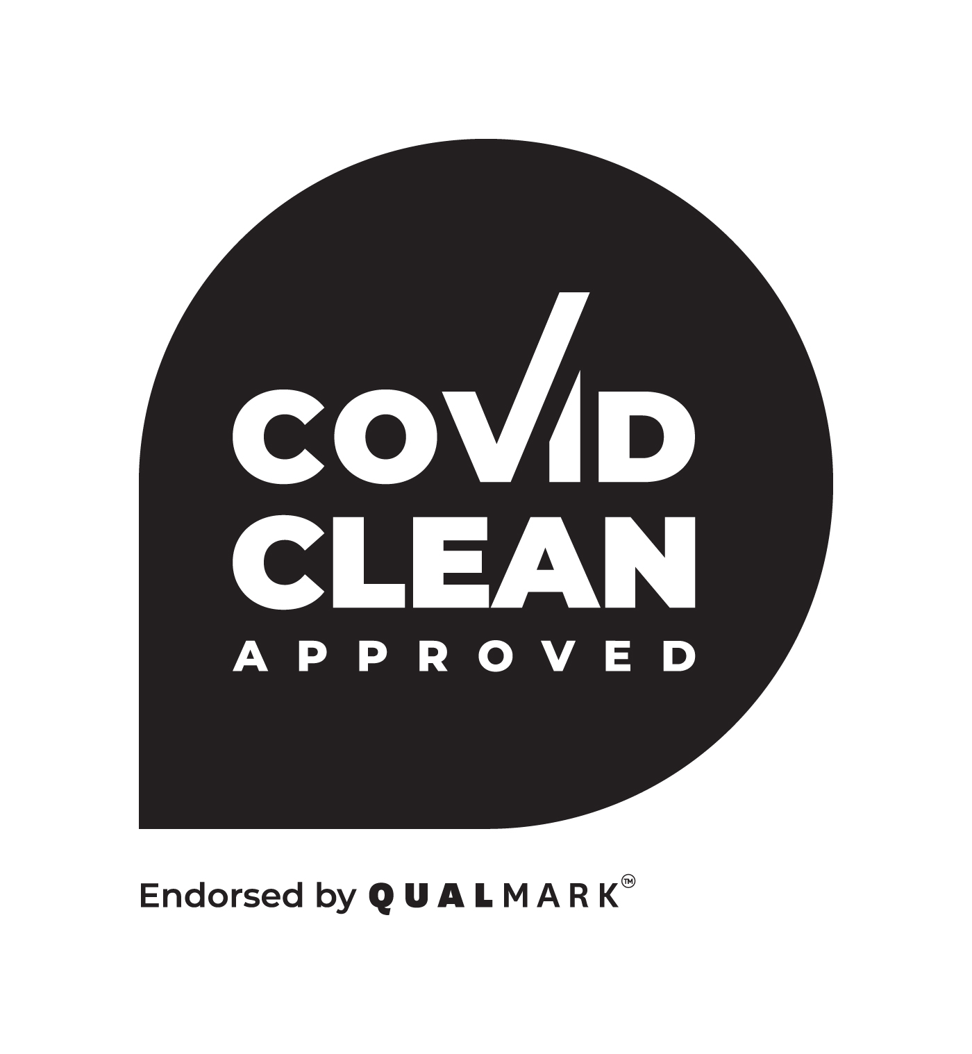 Covid Clean badge