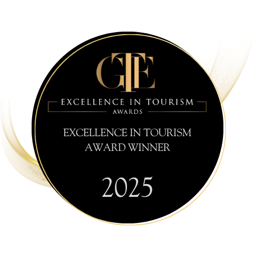 GTE Excellence in Tourism award badge